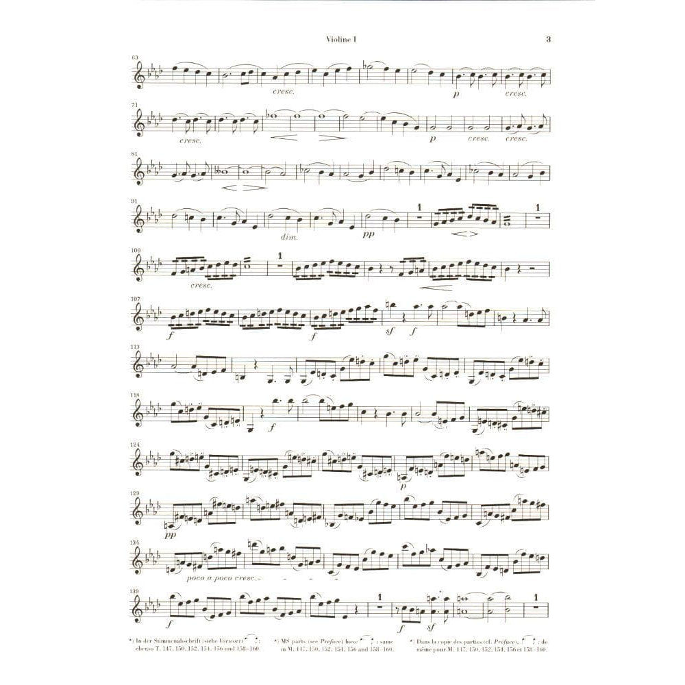Mendelssohn, Felix - String Quartet in f minor, Op post 80 - Two Violins, Viola, and Cello - G Henle Verlag URTEXT