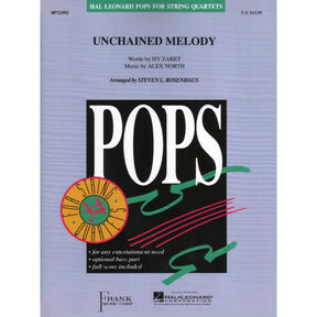 Unchained Melody - For String Quartet, with optional Bass part Score and Parts Arranged by Rosenhaus Published by Hal Leonard