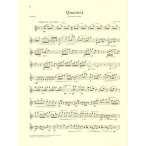Dvorak, Antonin - String Quartet in F major - Opus 96 - Parts Only - Edited by Peter Jost - G Henle Verlag URTEXT