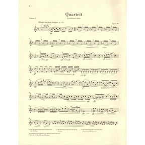 Dvorak, Antonin - String Quartet in F major - Opus 96 - Parts Only - Edited by Peter Jost - G Henle Verlag URTEXT