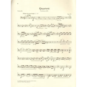 Dvorak, Antonin - String Quartet in F major - Opus 96 - Parts Only - Edited by Peter Jost - G Henle Verlag URTEXT