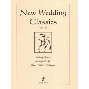 New Wedding Classics for String Quartet, Volume 2 - arranged by José Luis Irizarry - Davidi Music