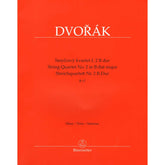 Dvorak, Antonin - String Quartet No. 2 in B-flat Major - Parts Only - edited by Pokorny and Solc - Barenreiter URTEXT