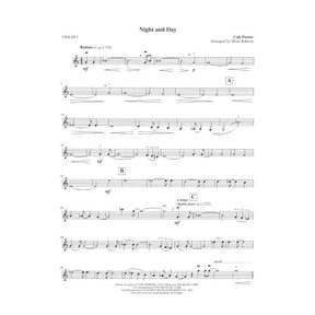 Cole Porter Songs for String Quartet: Night & Day and Anything Goes - Score and Parts - Arranged by Mimi Rabson - String Letter Publication