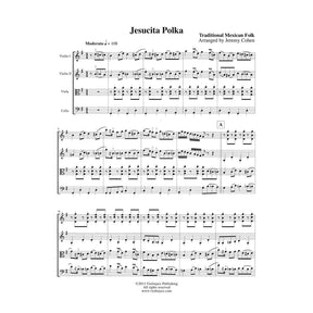 Cohen, Jeremy - Jesusita Polka - World Chamber Series - for String Quartet - Violinjazz Editions