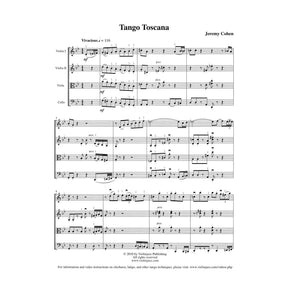 Cohen, Jeremy - 4 Latin Pieces Together - World Chamber Series - for String Quartet - Violinjazz Editions