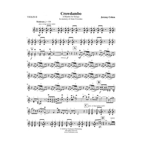 Cohen, Jeremy - 4 Latin Pieces Together - World Chamber Series - for String Quartet - Violinjazz Editions
