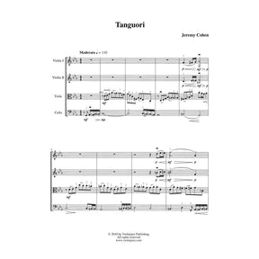 Cohen, Jeremy - 4 Latin Pieces Together - World Chamber Series - for String Quartet - Violinjazz Editions