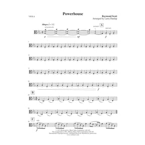 Scott, Raymond - Powerhouse, The Penguin, Siberian Sleighride, and Toy Trumpet - Raymond Scott Collection - for String Quartet - arranged by Jeremy Cohen - Violinjazz Editions