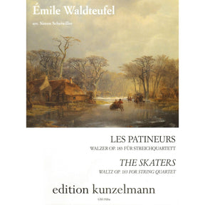 Waldteufel, Emile - The Skaters (Les Patineurs) Waltz, Opus 183 - for String Quartet - arranged by Simon Scheiwiller - Edition Kunzelmann