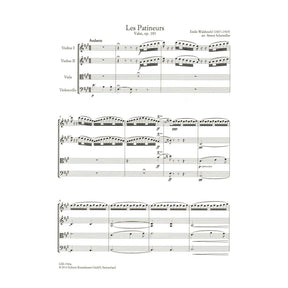 Waldteufel, Emile - The Skaters (Les Patineurs) Waltz, Opus 183 - for String Quartet - arranged by Simon Scheiwiller - Edition Kunzelmann