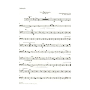 Waldteufel, Emile - The Skaters (Les Patineurs) Waltz, Opus 183 - for String Quartet - arranged by Simon Scheiwiller - Edition Kunzelmann
