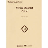 Bolcom, William - String Quartet No. 3 - Score and Parts - Edward B. Marks Music Company