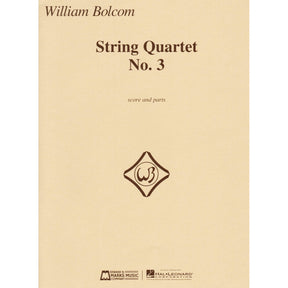 Bolcom, William - String Quartet No. 3 - Score and Parts - Edward B. Marks Music Company