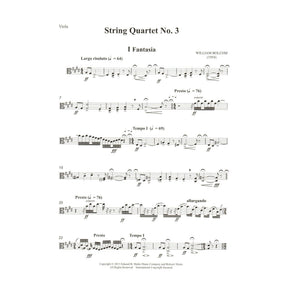 Bolcom, William - String Quartet No. 3 - Score and Parts - Edward B. Marks Music Company