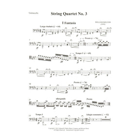 Bolcom, William - String Quartet No. 3 - Score and Parts - Edward B. Marks Music Company