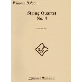 Bolcom, William - String Quartet No. 4 - Score and Parts - Edward B. Marks Music Company