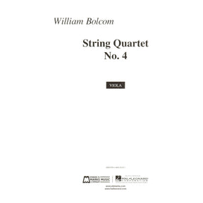 Bolcom, William - String Quartet No. 4 - Score and Parts - Edward B. Marks Music Company
