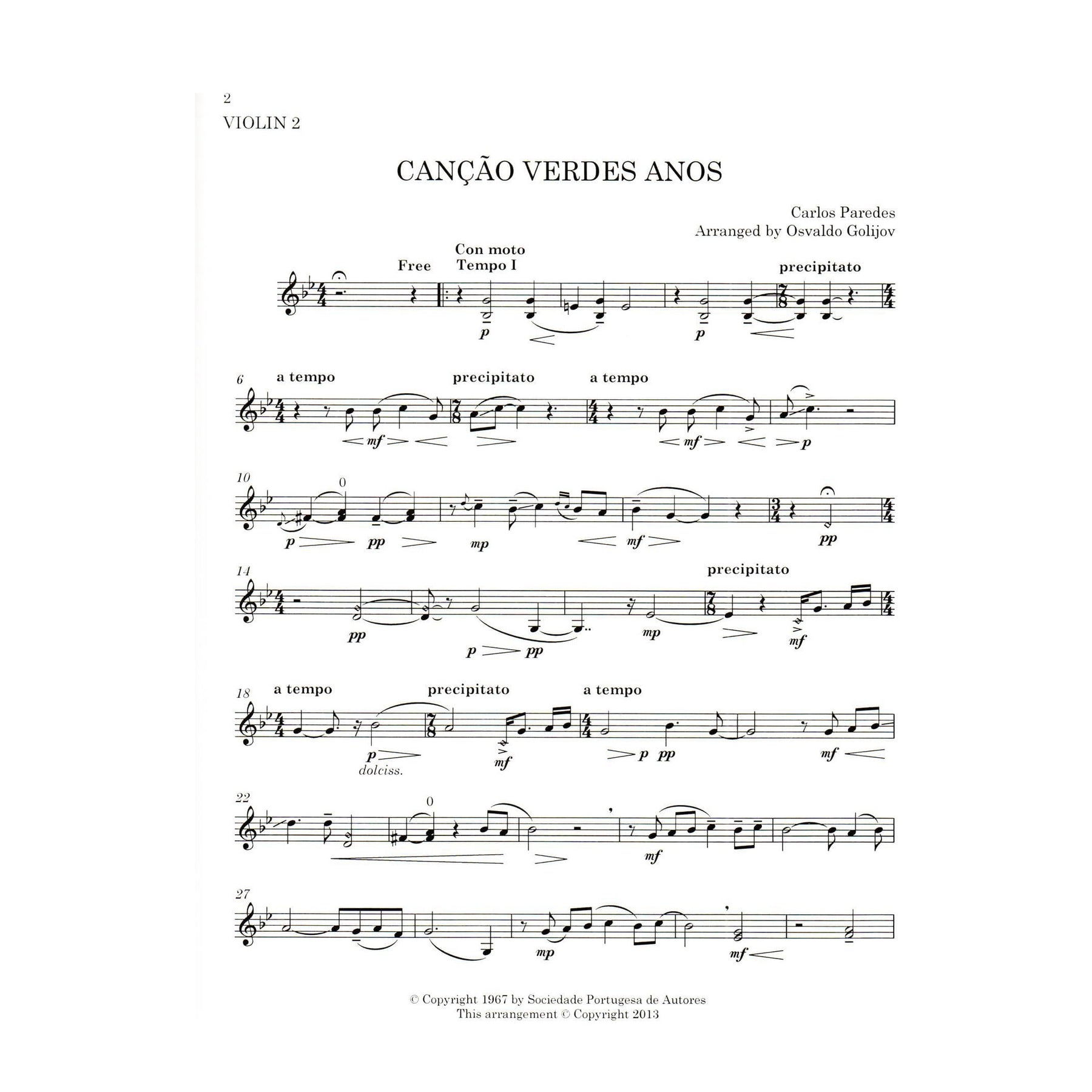 Kronos Collection - Volume 2 - for String Quartet - arranged by Osvaldo Golijov - Boosey & Hawkes