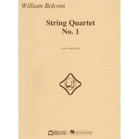 Bolcom, William - String Quartet No. 1 - Score and Parts - Edward B. Marks Music Company