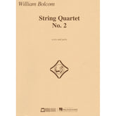 Bolcom, William - String Quartet No. 2 - Score and Parts - Edward B. Marks Music Company