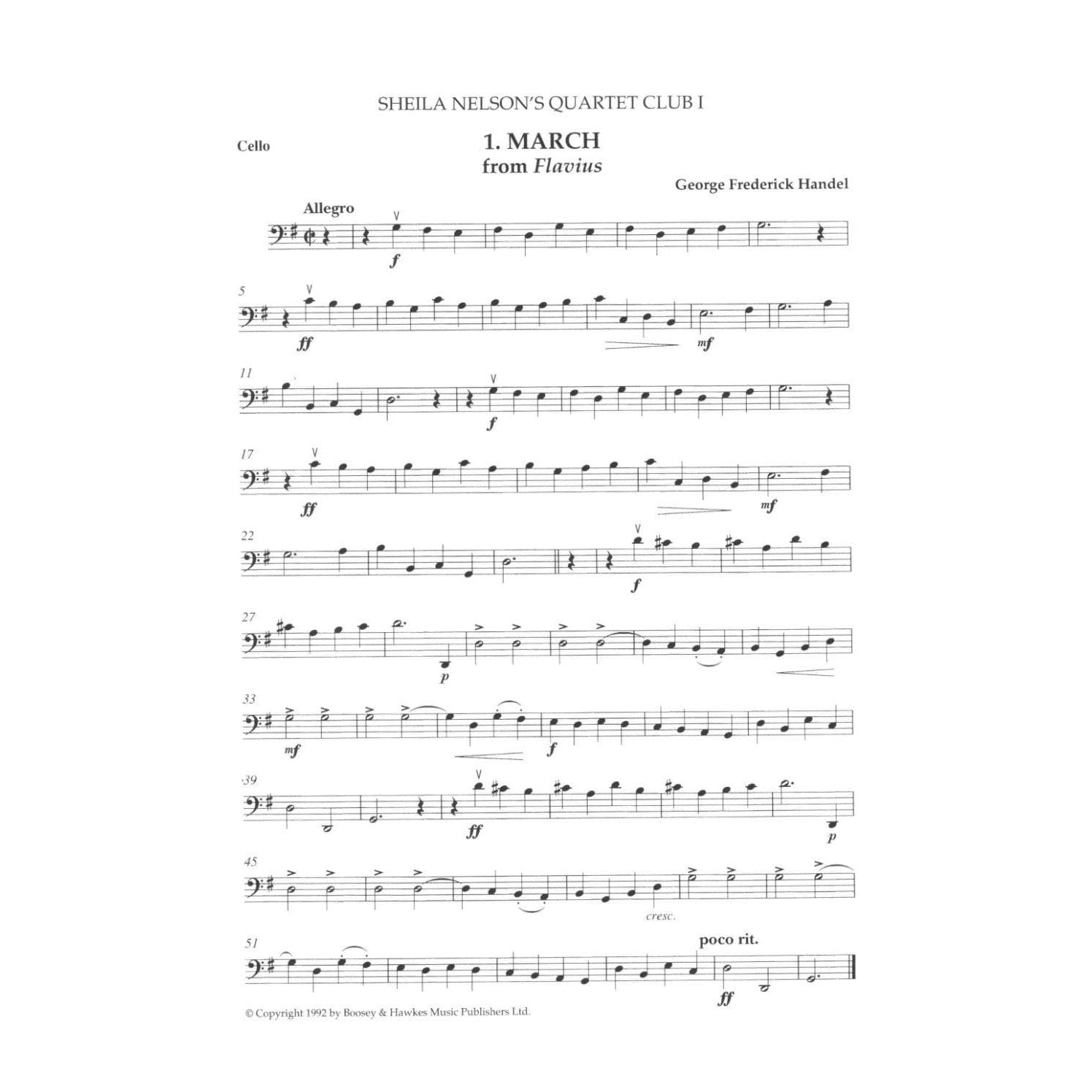Quartet Club One - Edited by Sheila Nelson Score & Parts Various composers Published by Boosey & Hawkes