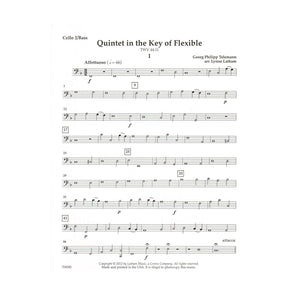 Quintet in the Key of Flexible - Work by G.P. Telemann - Arranged for Flexible String Quintet by Lynne Latham