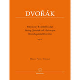 Dvorak, Antonin - String Quintet in E Flat Major, Op 97 - edited by Frantisek Bartos -  Barenreiter