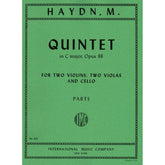 Michael Haydn - Quintet in C Major, Op 88 - Two Violins, Two Violas, and Cello - International Music Co