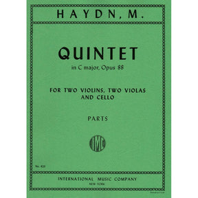 Michael Haydn - Quintet in C Major, Op 88 - Two Violins, Two Violas, and Cello - International Music Co