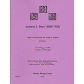 Bach, J.S. - Fugue from Prelude and Fugue (BWV 542) - for String Orchestra - arranged by Dishinger - Medici Music Press