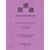 Bach, J.S. - Fugue from Prelude and Fugue in G (BWV 550) - for String Orchestra - arranged by Dishinger - Medici Music Press