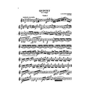 Boccherini, Luigi - 3 Quintets G 504 , 276 , 310 for Two Violins, Viola and Two Cellos - Kalmus Publication