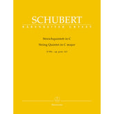 Schubert, Franz - Quintet in C Major, Op 163, D 956 - PARTS ONLY - Barenretier URTEXT