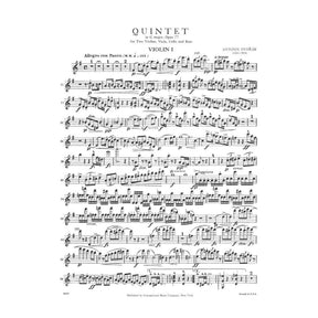 Dvorák, Antonín - Quintet In G Major, Op 77 - Two Violins, Viola, Cello, and Double Bass - International Edition