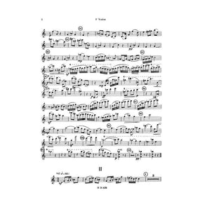 Milhaud, Darius - Quintet No 2, Op 316 - Two Violins, Viola, Cello, and Bass - Score and Parts - Editions Heugel & Cie