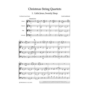 Turner, Barrie Carson - Christmas Quartets - 10 Christmas Carols for String Quartets -  Published by Schott Music