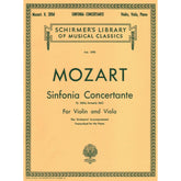 Mozart, WA - Sinfonia Concertante, K 364 - Violin, Viola and Piano - G Schirmer Edition