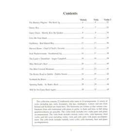 Duncan, Craig - Celtic Fiddle Tunes for Solo and Ensemble - Viola/3rd Violin parts - Ensemble Score included - Mel Bay Publications