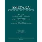 Smetana, Bed?ich - Trio in g minor - Violin, Cello, and Piano - Score and Parts - Bärenreiter Verlag URTEXT