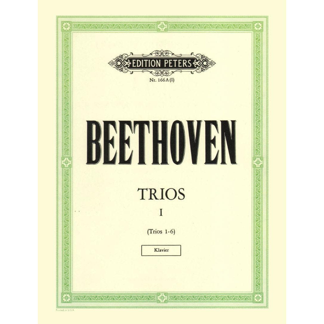 Beethoven, Ludwig - 11 Celebrated Piano Trios Volume 1 for Violin, Cello and Piano - Arranged by Herrmann-Grummer - Peters Edition