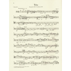 Chausson, Ernest - Piano Trio in G minor, Opus 3 - for Violin, Cello, and Piano - Edited by Peter Jost and Klaus Schilde - G Henle URTEXT