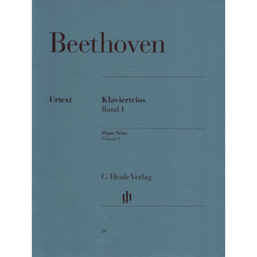 Beethoven, Ludwig - Piano Trios Volume 1 for Violin, Cello and Piano - Henle Verlag URTEXT Edition