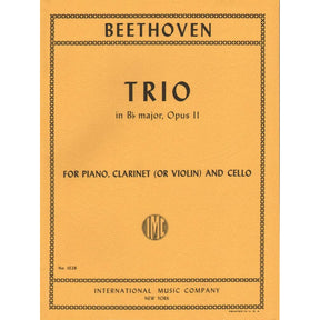 Beethoven, Ludwig - Trio No 4 in B-flat Major Op 11 for Violin, Cello and Piano - Arranged by Philipp - International Edition