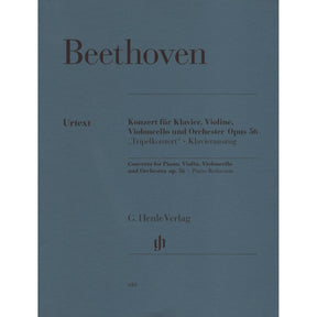 Beethoven, Ludwig - Triple Concerto in C Major Op 56 for Violin, Cello and Piano - Henle Verlag URTEXT Edition