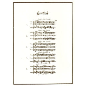Haydn, Franz Joseph - Five Celebrated Piano Trios - Violin, Cello, and Piano - edited by Hermann - International Edition