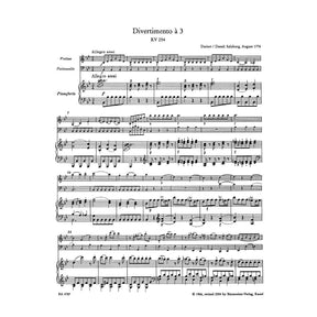 Mozart, WA - Piano Trios - Violin, Cello, and Piano - edited by Wolfgang Plath and Wolfgang Rehm - Bärenreiter Verlag URTEXT