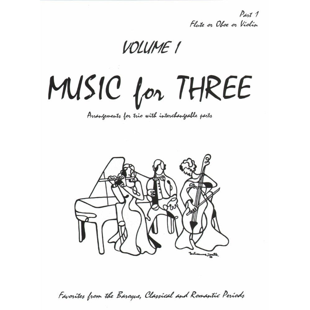 Music for Three Volume 1 Violin, Oboe or Flute Part 1 Published by Last Resort Music