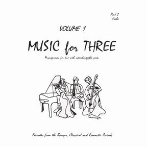 Music for Three Volume 1 Part 2 Viola Published by Last Resort Music