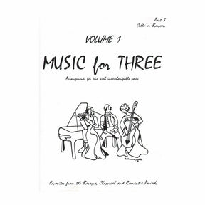 Music for Three Volume 1 Part 3 Cello or Bassoon Published by Last Resort Music